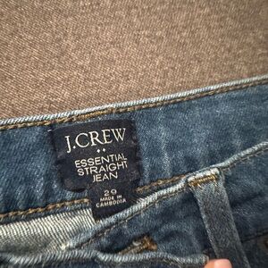 J.Crew Classic Blue Straight Jeans
